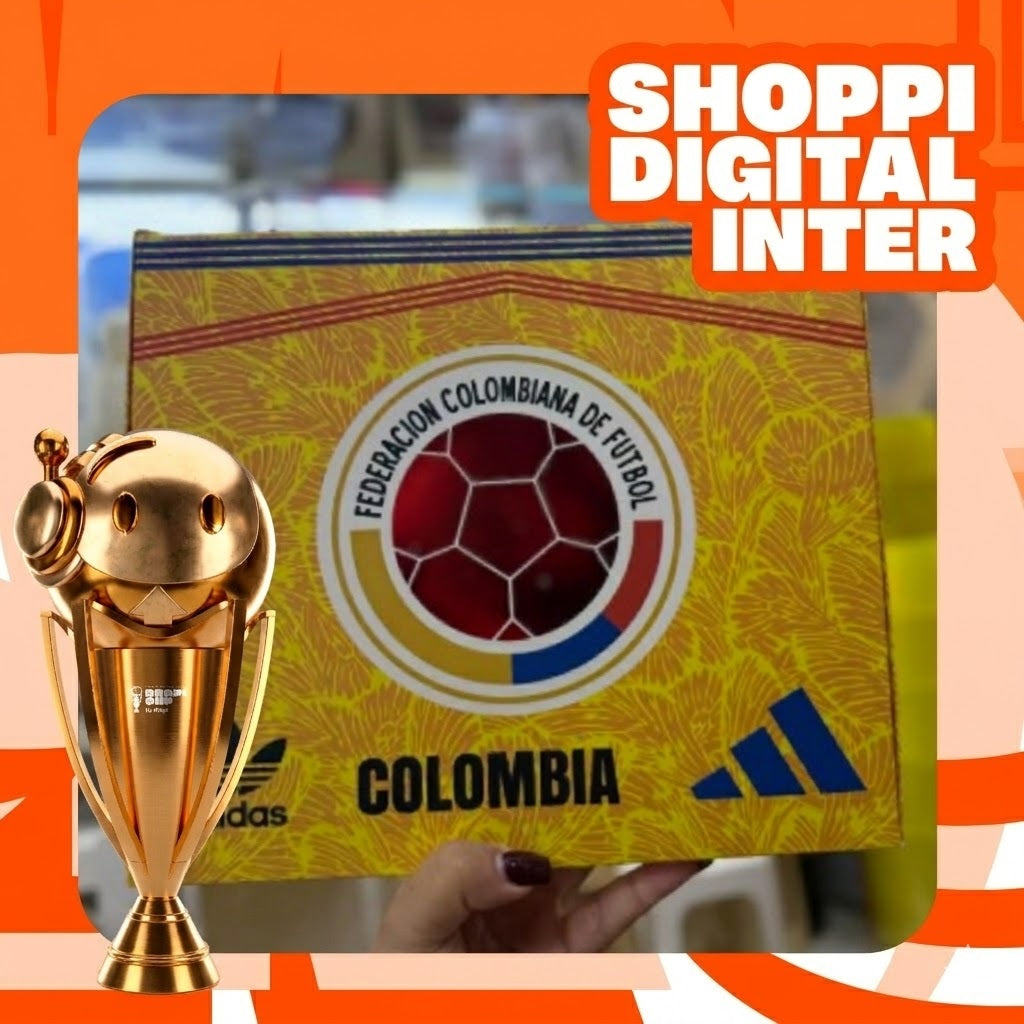 Combo Camiseta Colombia Bordada + Caja